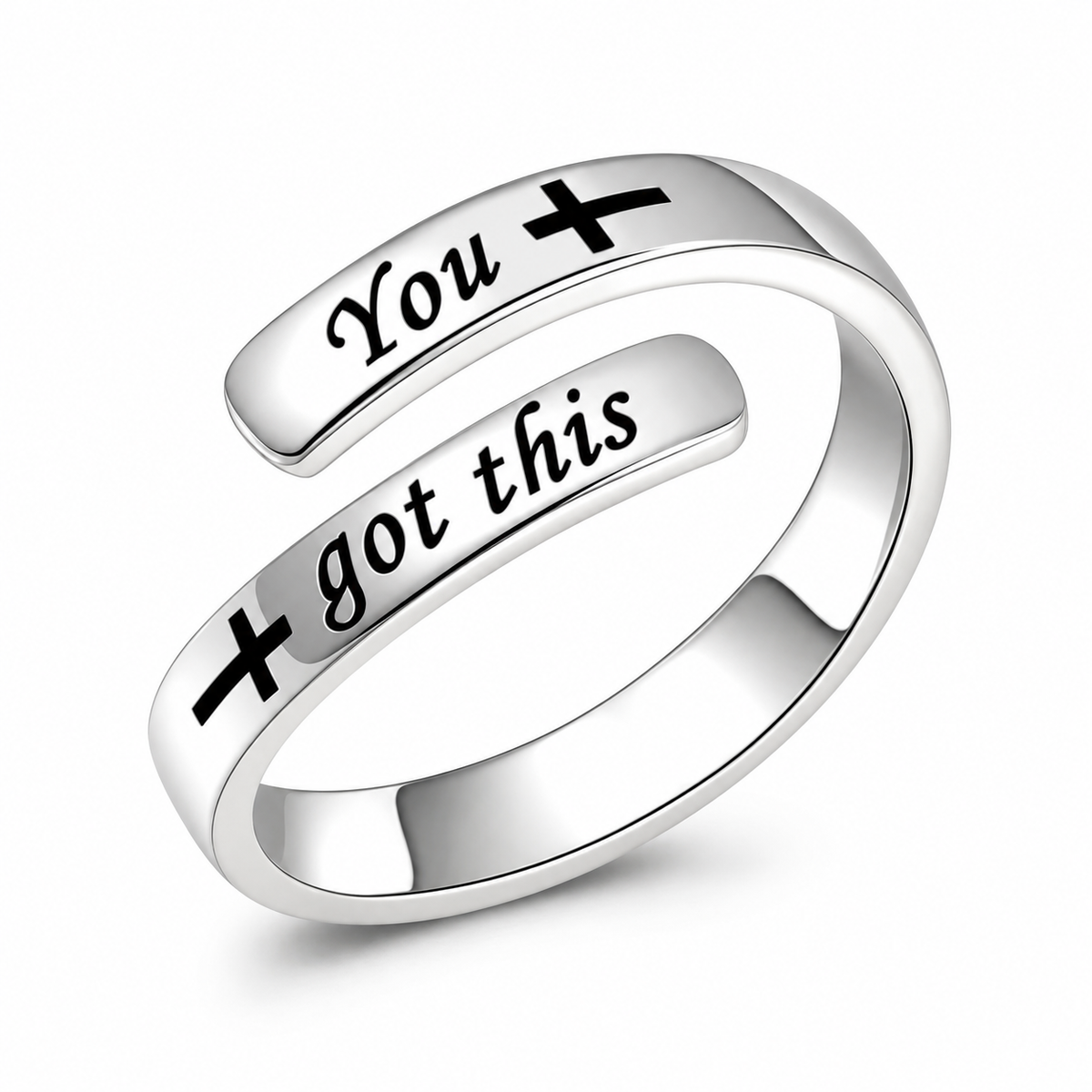 You Got This - Silver (Adjustable)